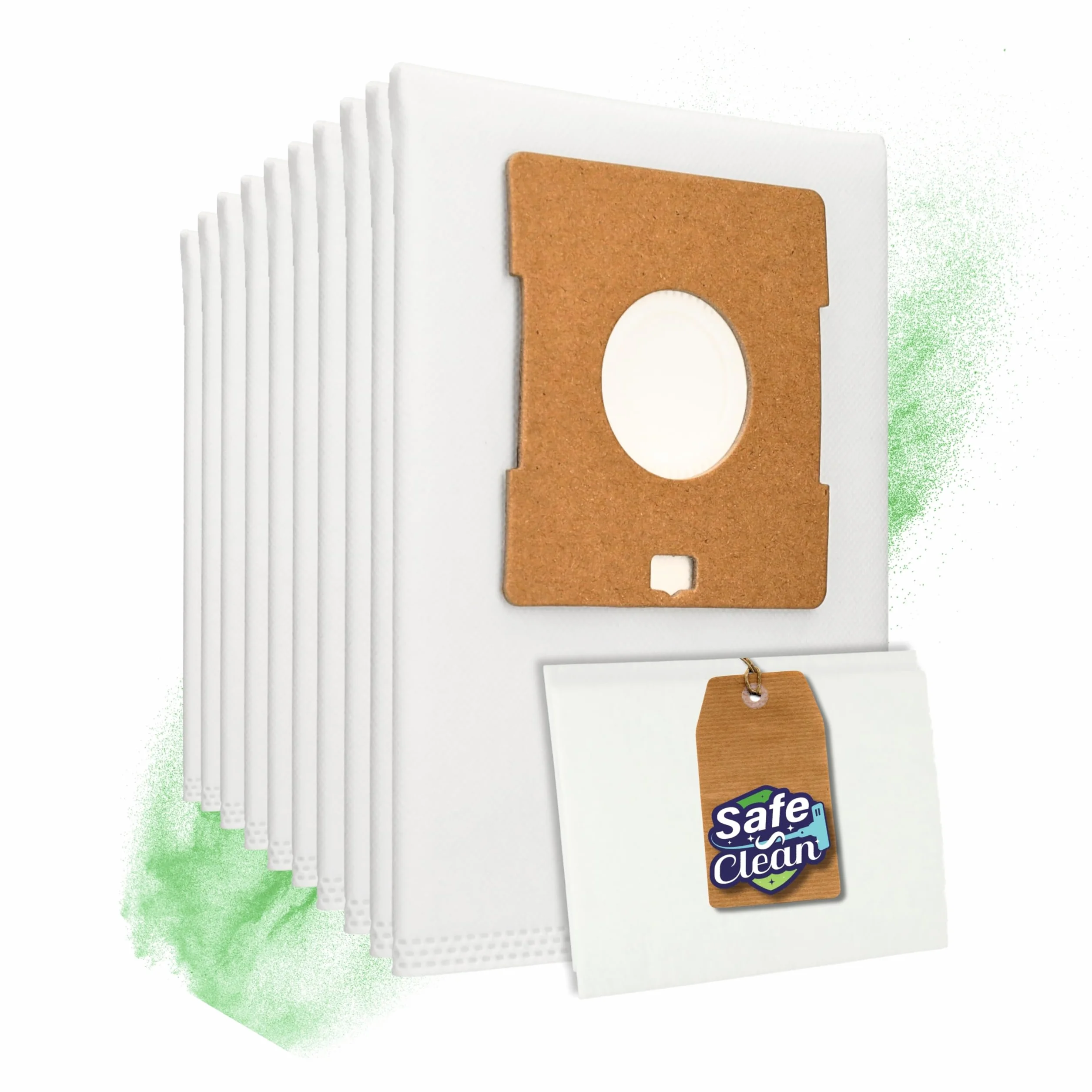 10 worków do odkurzacza Clatronic BS 1288, BS 1295 & BS 1296 wraz z 1 mikrofiltrem od Microsafe®